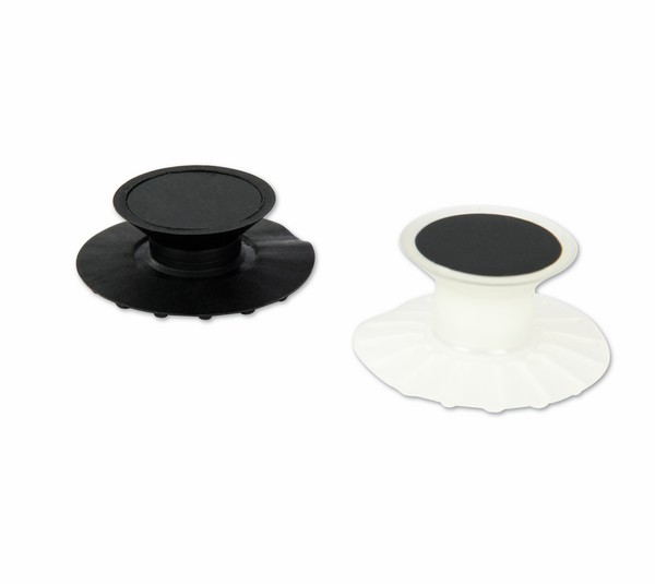 GM PICO® point fixing, black cover caps