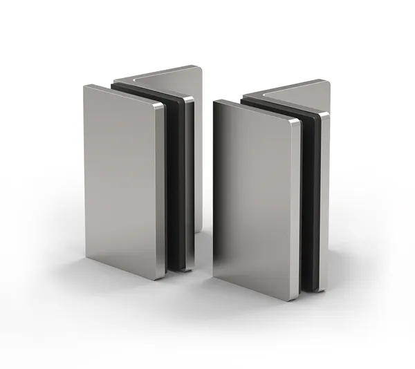 Santos angle connector, glass-wall 90° 