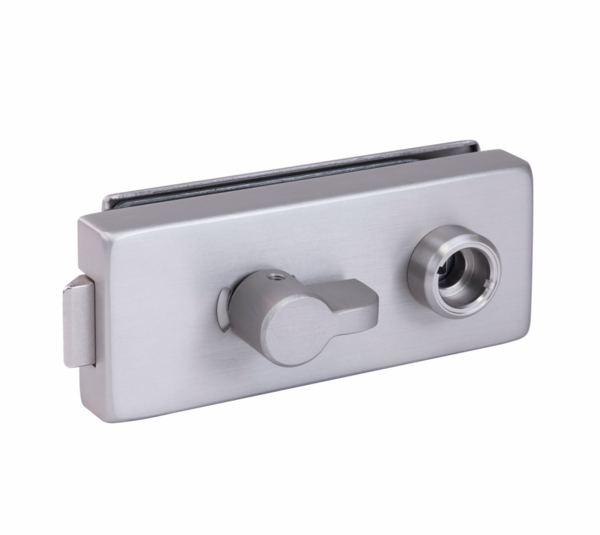 Serrure pour porte en verre Studio WC