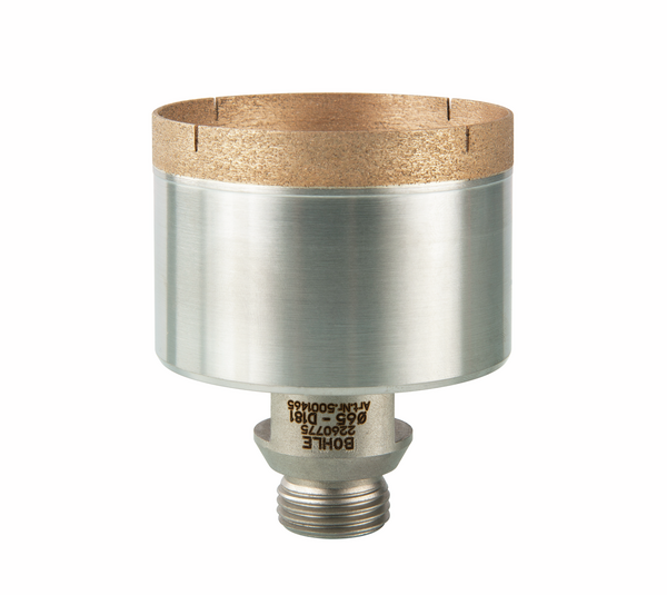 Industrial diamond hollow drill bits