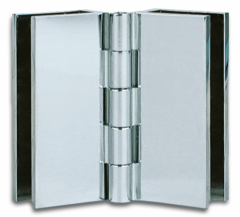 Vitreasy 008, charnière pour meubles, verre-verre