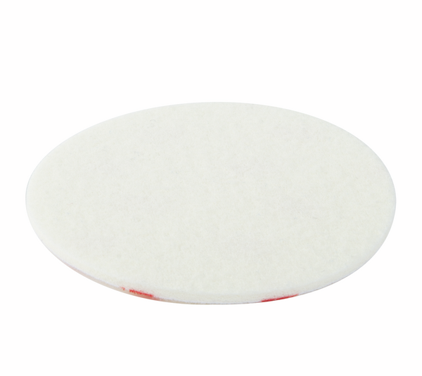 Polishing and cleaning velcro disc, Ø 125 mm, hard