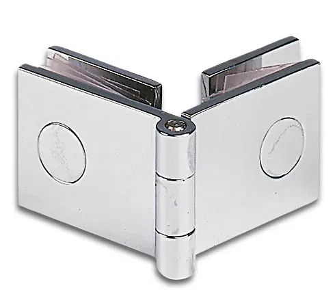 Vitreasy 008 Cerniera per mobili, vetro-vetro