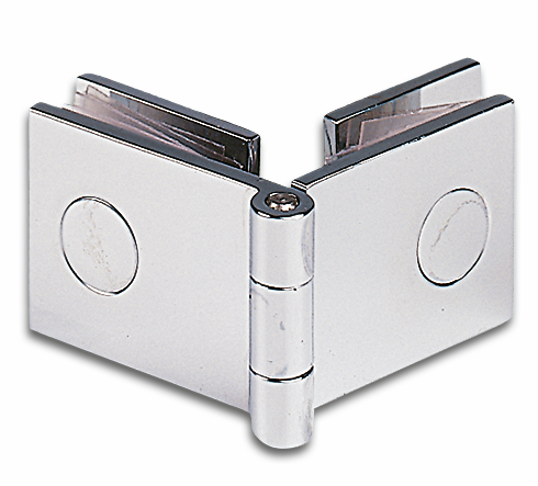 Vitreasy 008 Furniture hinge, glass-glass