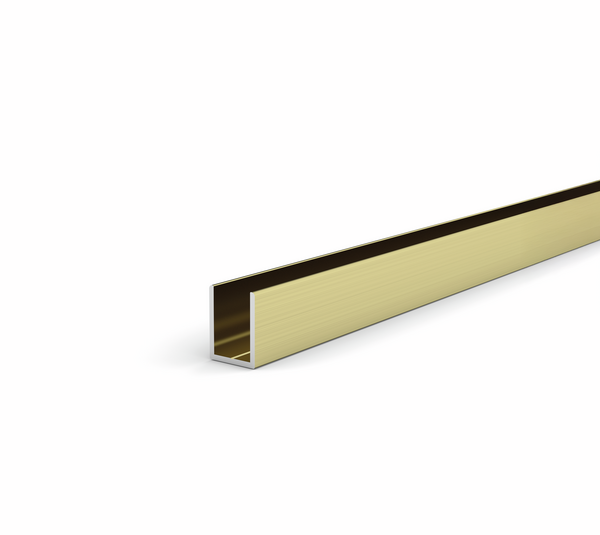 U-profiel 20 x 15 mm