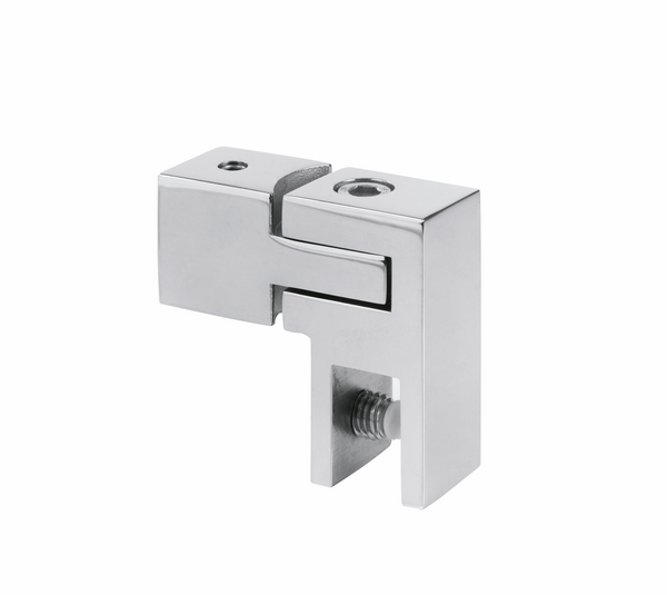 Glass connector Square 15, end piece
