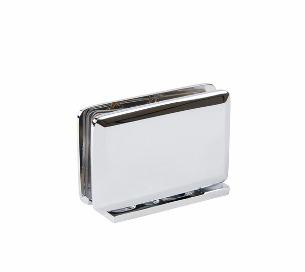 Furniture corner hinge Vitreasy 006, glass-wood