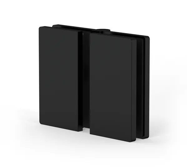 Adjustable angle connector, glass-glass/wall 45-180°