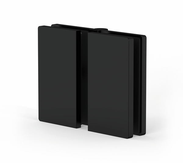 Adjustable angle connector, glass-glass/wall 45-180°