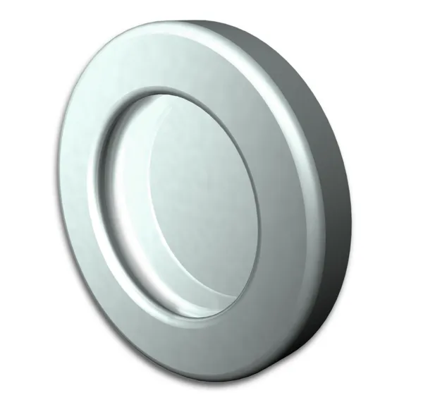 Kerek kagylófogantyú zárt, öntapadós