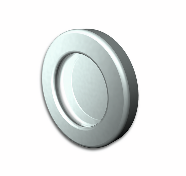 Round shell handle closed, self-adhesive