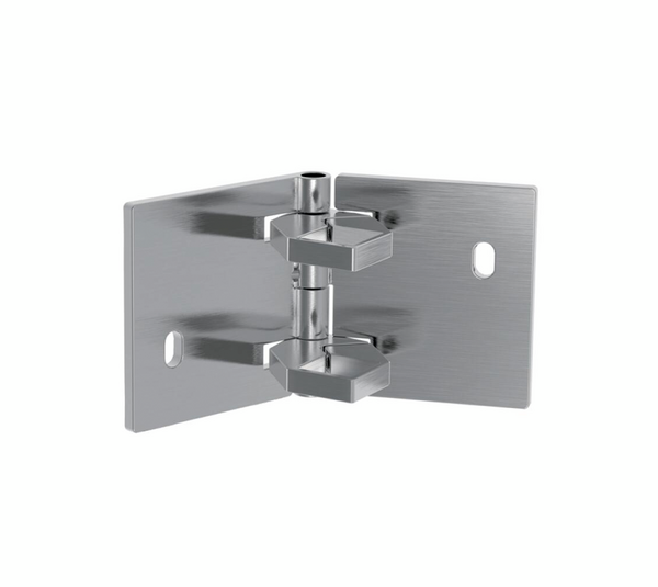 Corner post bracket, side-mounted, height-adjustable