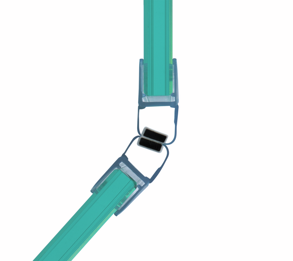 Junta de puerta de ducha con imán 135°