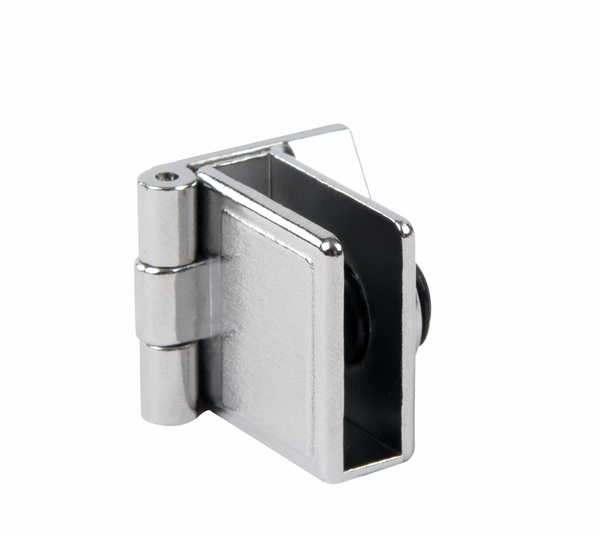 Vitreasy 010 Furniture corner hinge, glass-wood