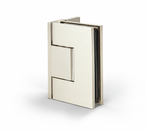 Bilbao Premium shower door hinge, glass-wall 90°