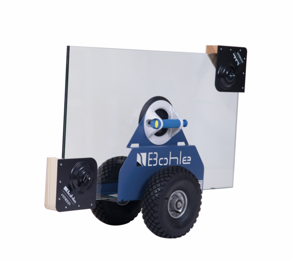 Veribor® transport trolley with suction lifter