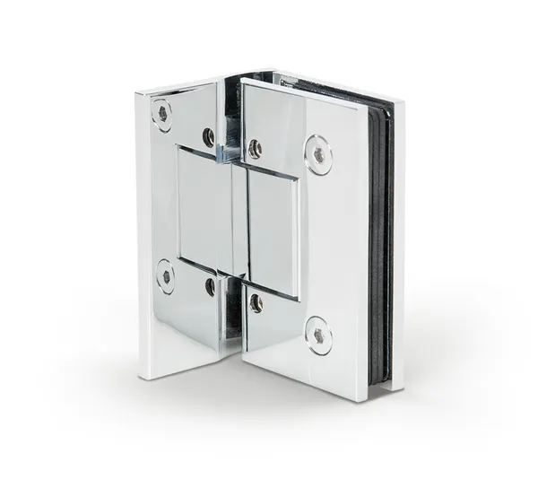 Bilbao Premium shower door hinge, glass-wall 90°