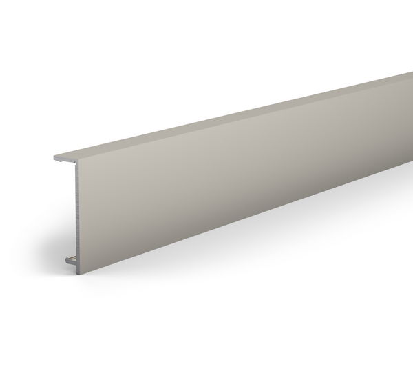 Glas-Klemmprofil, Abdeckprofil