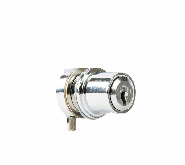 Cylinder knob / glass door lock