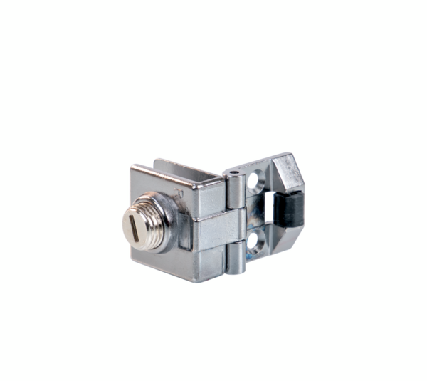 Vitreasy 010 Furniture corner hinge, glass-wood
