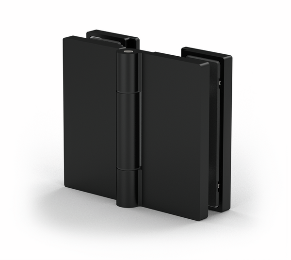 Paumelle pour porte de douche Madrid, verre-verre 135-180°