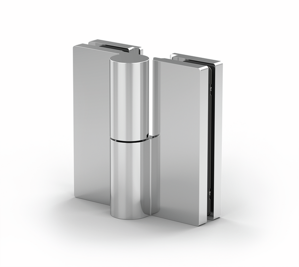 Arta shower door hinge, glass-glass 180°