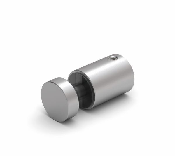 Glass connector Round 12, for drilled glass