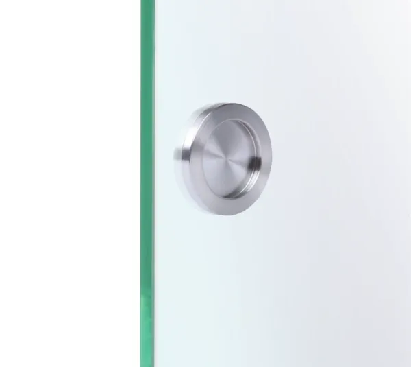 Shell handle round, self-adhesive ø 44