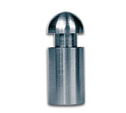 Round sign holder, ø 13 x 20 mm, round head
