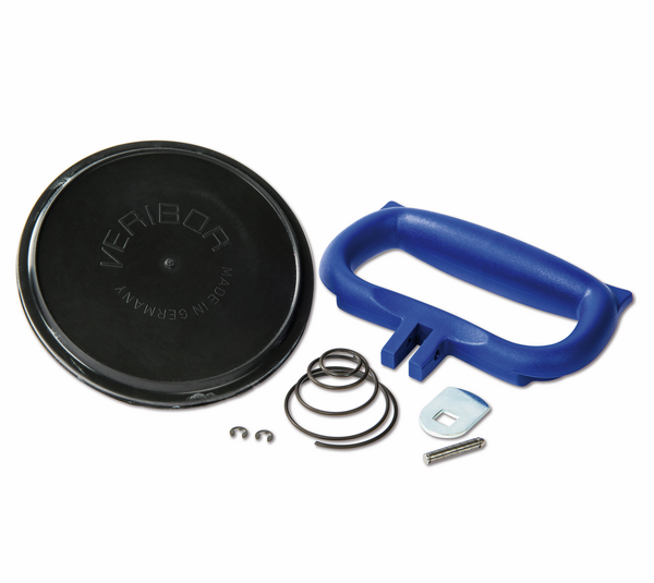 Veribor® Kit discos goma repuesto, ventosas mango abatible