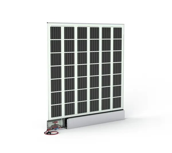 VetroMount® photovoltaic spacer block