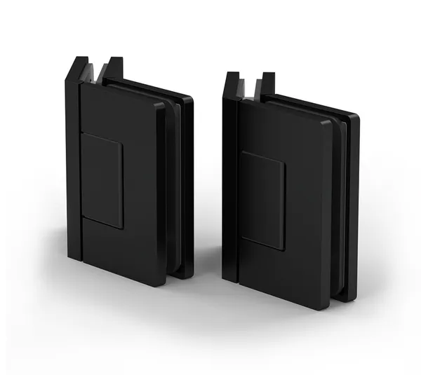 Shower door hinge Santos, glass-glass 135°