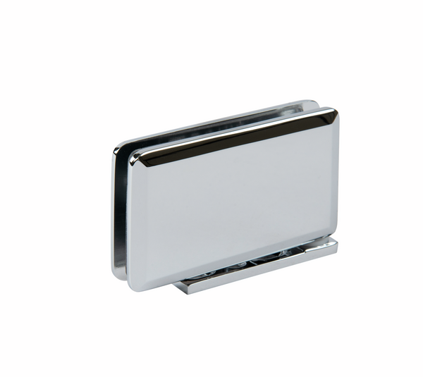 Furniture corner hinge Vitreasy 006, glass-wood