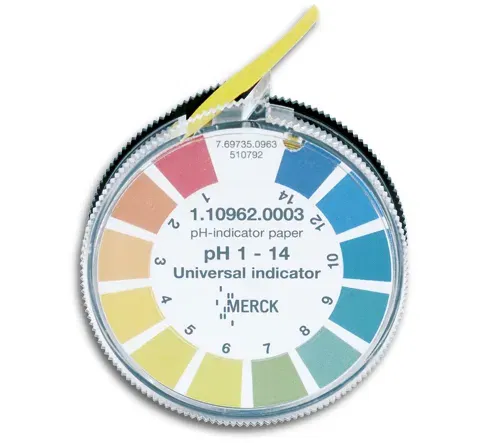 Indikatorpapier pH 1 - 14 für Schleifwasserprüfung