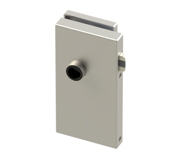 Alea glass door lock, non-locking
