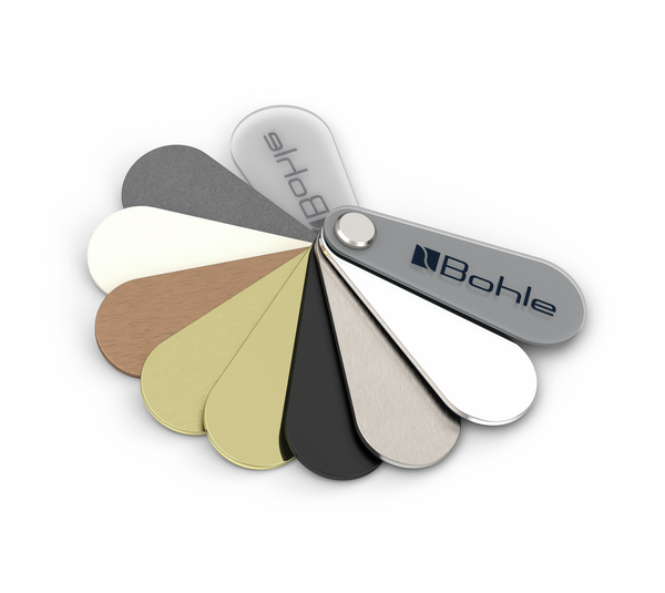 Colour sample fan Juna® finishes
