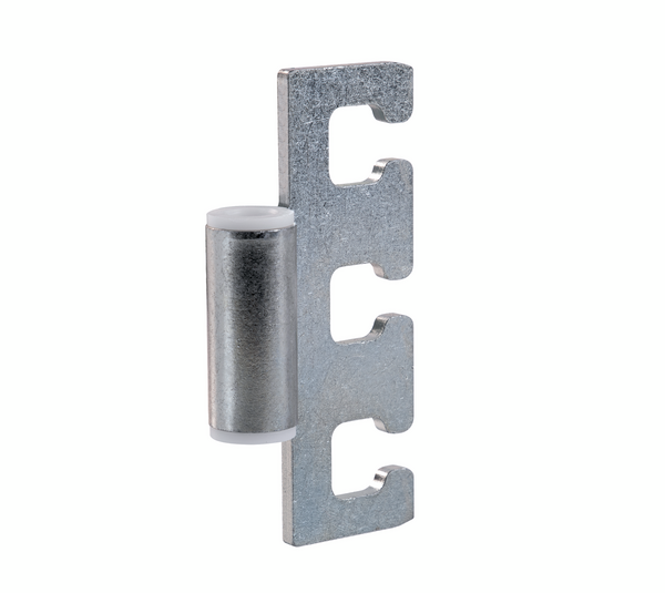 Frame pivot, 3-part glass door hinge