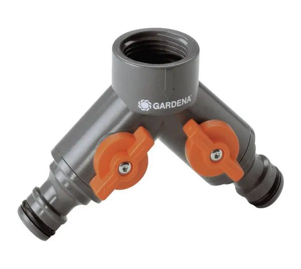GARDENA 2-way distributor 24.2 mm (3/4") IG