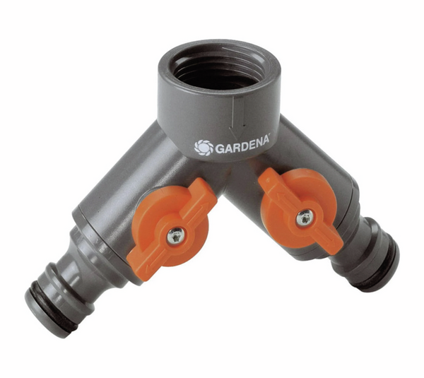 GARDENA 2-way distributor 24.2 mm (3/4") IG