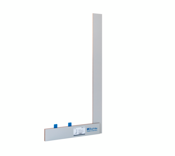 L-square Bohle with pegs, without brace