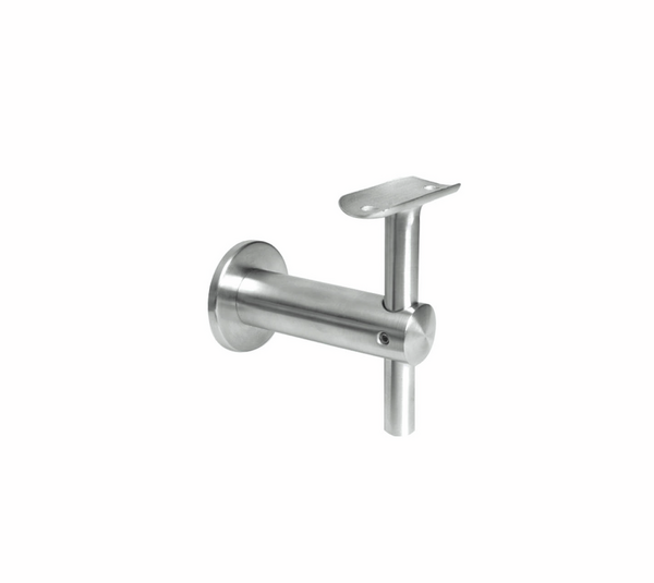 Handrail support, ø 42.4 mm, wall mount