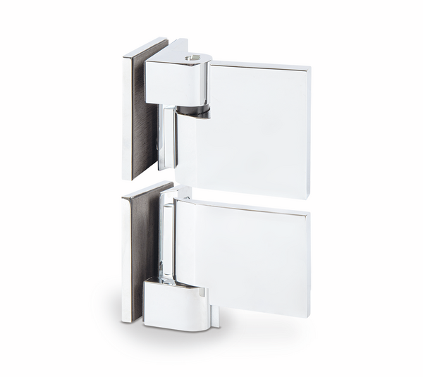 Paumelle de douche Plan Artist FM, verre-verre 90°