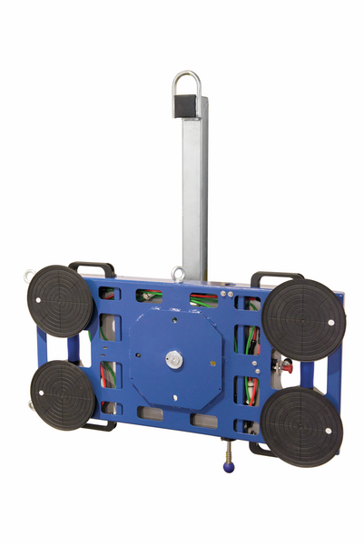 Vacuum lifting unit, 180 kg, manual pump