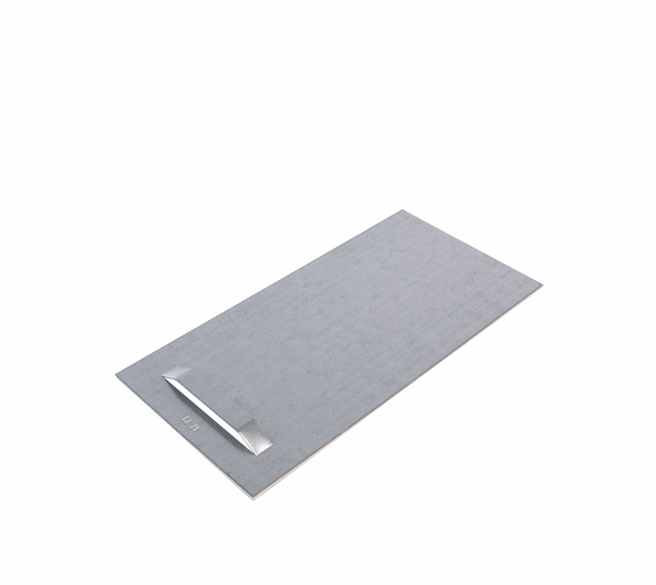 Spiegelblech mit einer Öse, selbstklebend, Pack mit 10 Stück