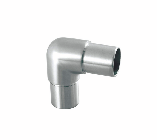 Corner connector, rounded, ø 42.4 mm 