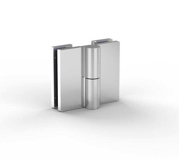 Bisagra para puerta de ducha Arta, cristal-cristal 135° - 180°