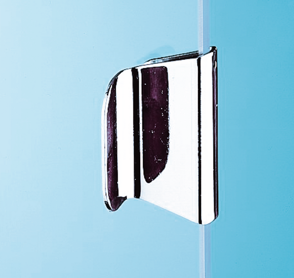 Finger pull, Clip-on, 6 mm glass