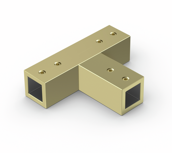 Three-point connector Square 12