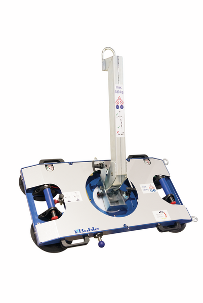 Vacuum lifting unit, 180 kg, manual pump