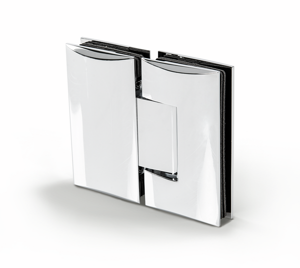 Charnière de porte de douche Art, verre-verre 180°